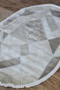 Килим Lumy 0179LB l.beige-cream овал